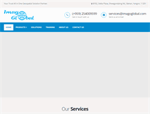 Tablet Screenshot of imagoglobal.com